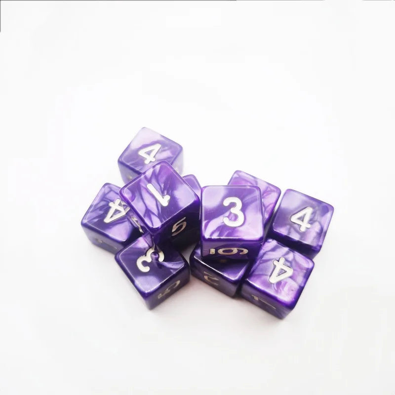 D6 DND  Dice Role 6 Faces Dice Games Set for Dungeons and Dragons RPG MTG Role Playing Table Games