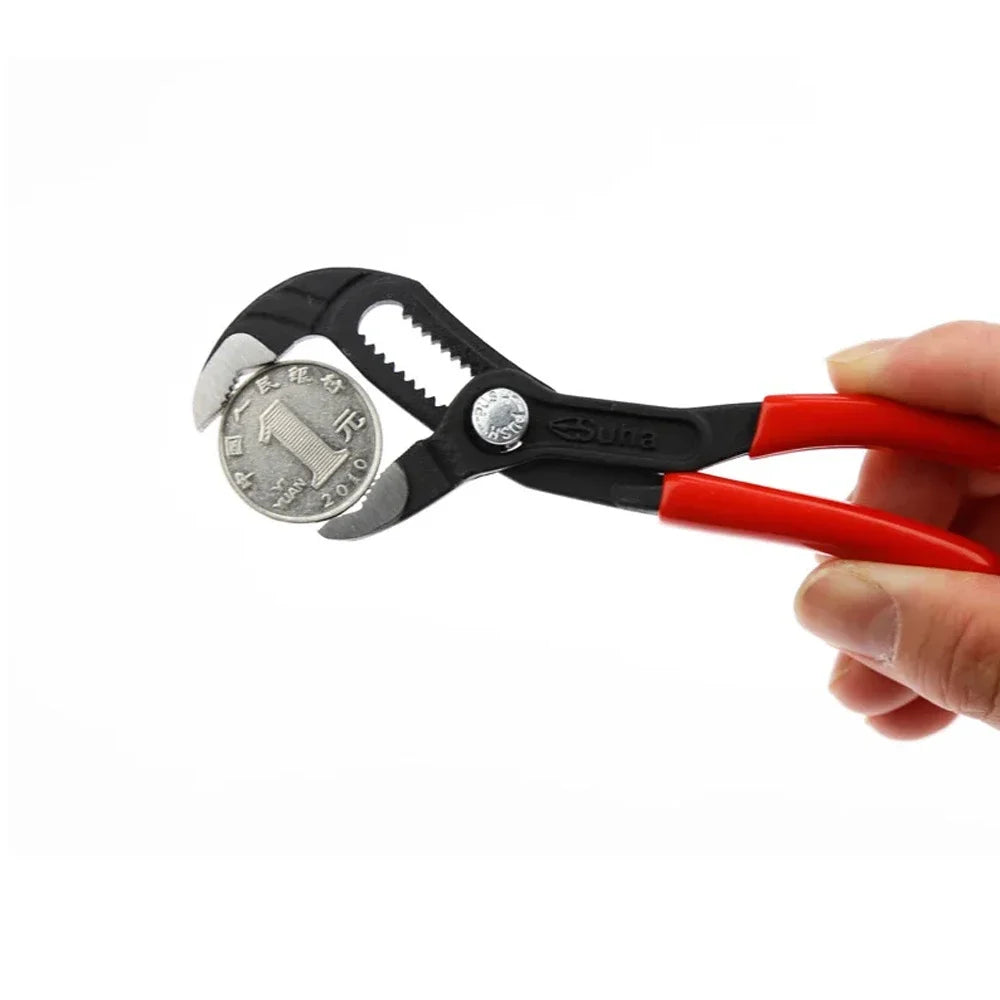 Mini 5-Inch Adjustable Crescent Wrench Portable Stenciled Pipe Pliers Multi-Functional Shifting Spanner Pump Clamp Tool