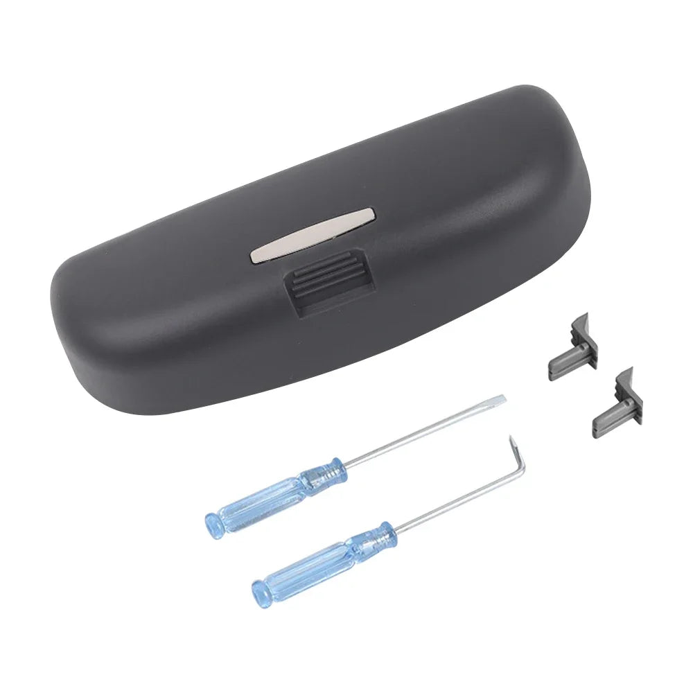 ABS Car Sunglasses Case Glasses Holder for Toyota Camry Highlander RAV4 CHR Corolla Yaris Eyeglasses Storage Box Accessories