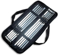 Stainless Set of 12  Steel Grilling Skewers Barbecue Skewers Meat Skewers Suitable for Grills Outdoor Cooking and Picnics Tool