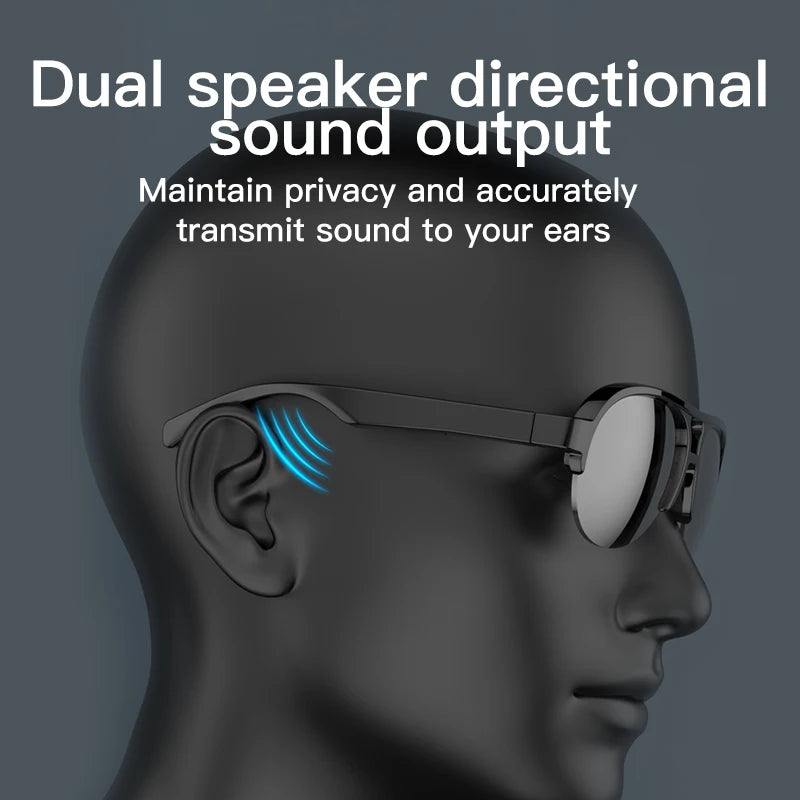 Smart Glasses Bluetooth Calling Music Control Wireless Fashionable Bluetooth Headphones For Men Women Gifts Earphone Outdoor