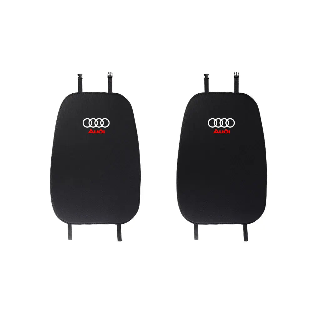 Anti-Slip Car Seat Backrest Cushion Auto Emblem Seat Protective Covers With Pocket For Audi Sline RS TT A3 A4 A6 S4 S5 S6 S7 Q3