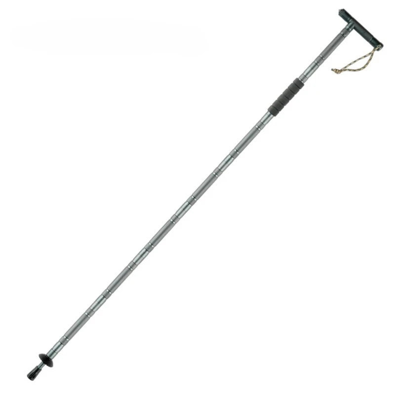 CEOI GWOK Trekking Poles Foldable Hiking Staff with T Grip Outdoor Walking Adjustable Hiking Stick Professional Walking Stick
