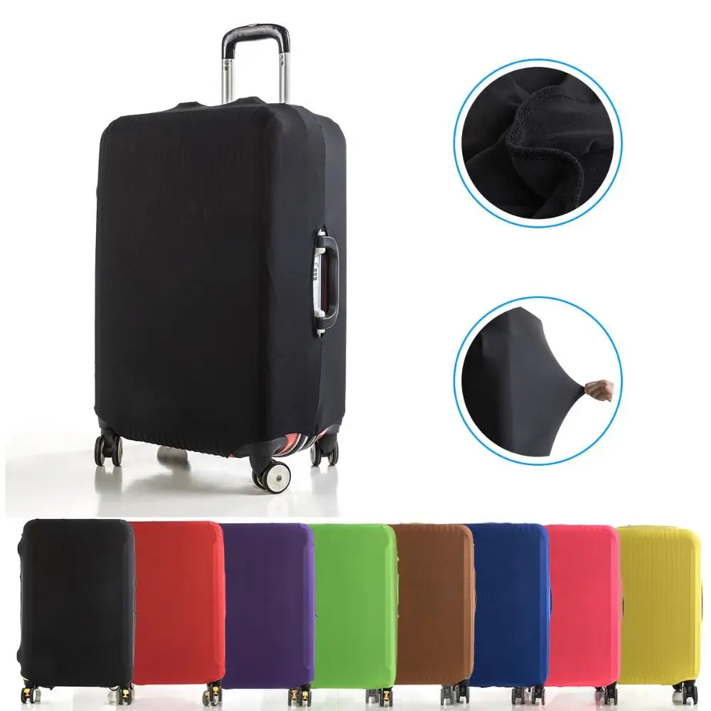 Durable Elastic Luggage Cover Waterproof Anti-scratch Suitcase Protector Cover Dustproof Trolley Protective Sleeve Travel
