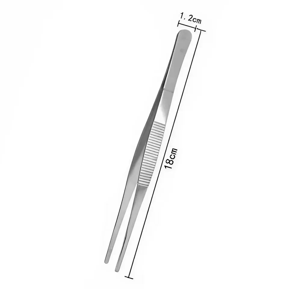 JJYY 304 Stainless Steel Food Tongs Long Handle Non-Slip Barbecue Tongs Steak Tongs Kitchen Cooking Tools kitchen accessories
