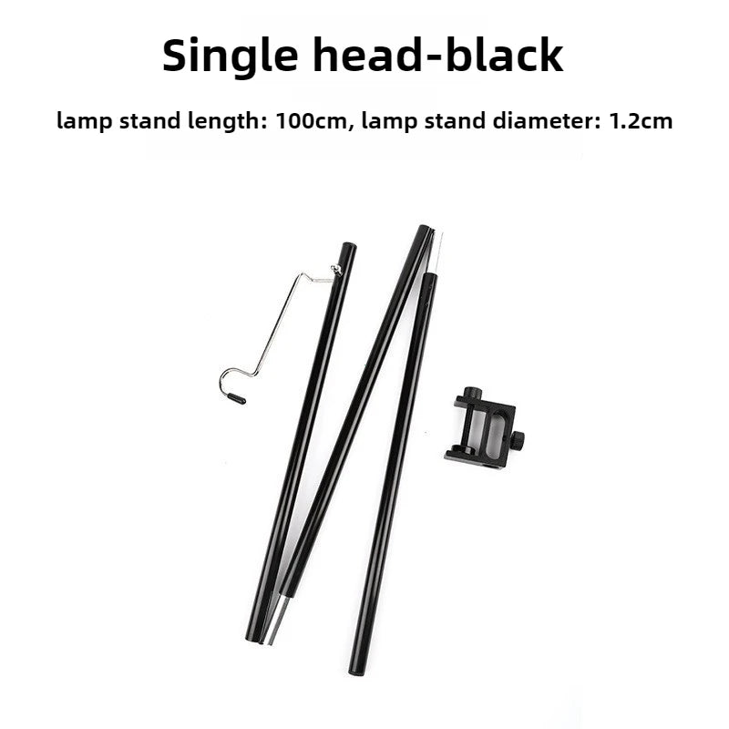 Camping Lantern Stand Ultralight Table Lamp Hanger Portable Detachable Light Holder Lighting Brackets Outdoor Tourist Equipment