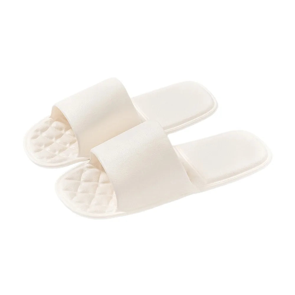 EVA Portable Folding Slippers Soft Soles Anti-Slip Foldable Travel Slippers Odor-resistant with Cushioned Sole
