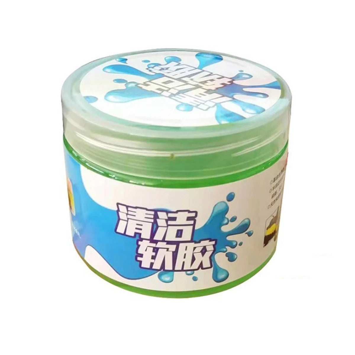 Multi-Functional Crystal Cleaning Gel Dust Absorber Soft Clay Car Interior Cleaner Crevice Chair Back Debris Removal Tool