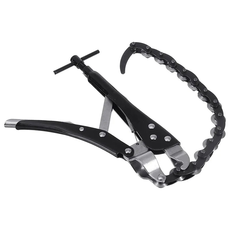 Exhaust Pipe Cutter Tool Chain Tube Cutter Lock-grip Pliers Pipe Wrench Tool Chain Exhaust Pipe Cutter with Multi Wheel Blade