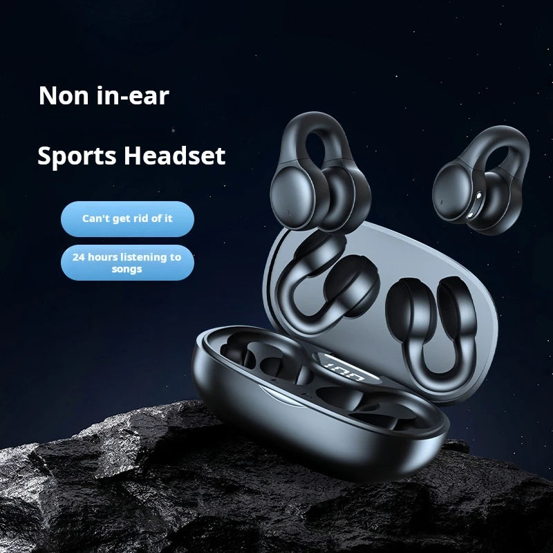 Jabra Open Ear Clip Earbuds ENC Wireless Bluetooth5.3 Headphone Noise Cancelling Earphone With Mic For Android iOS Xiaomi