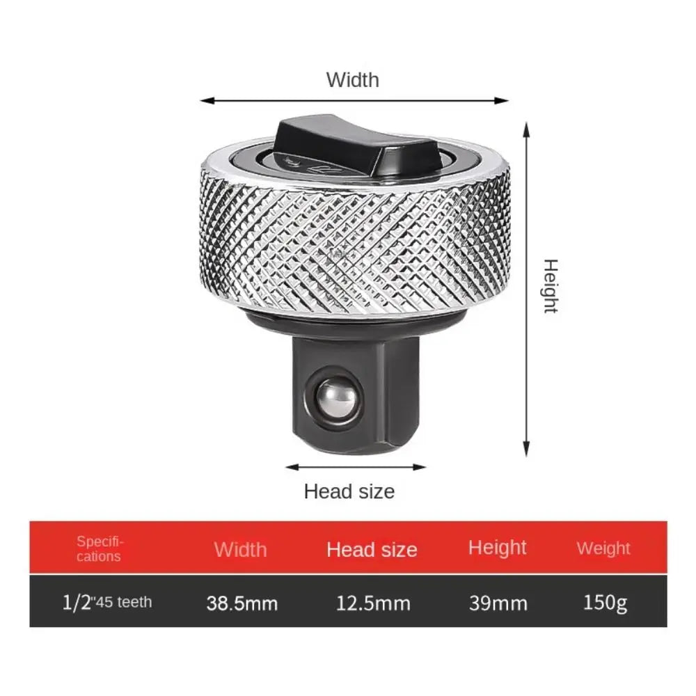 Mini Ratchet Socket Wrench 1/4 3/8 1/2 Inch Reversible Ratchet Handle Mini Portable Rotate Steel Palm Ratchet Socket Wrench
