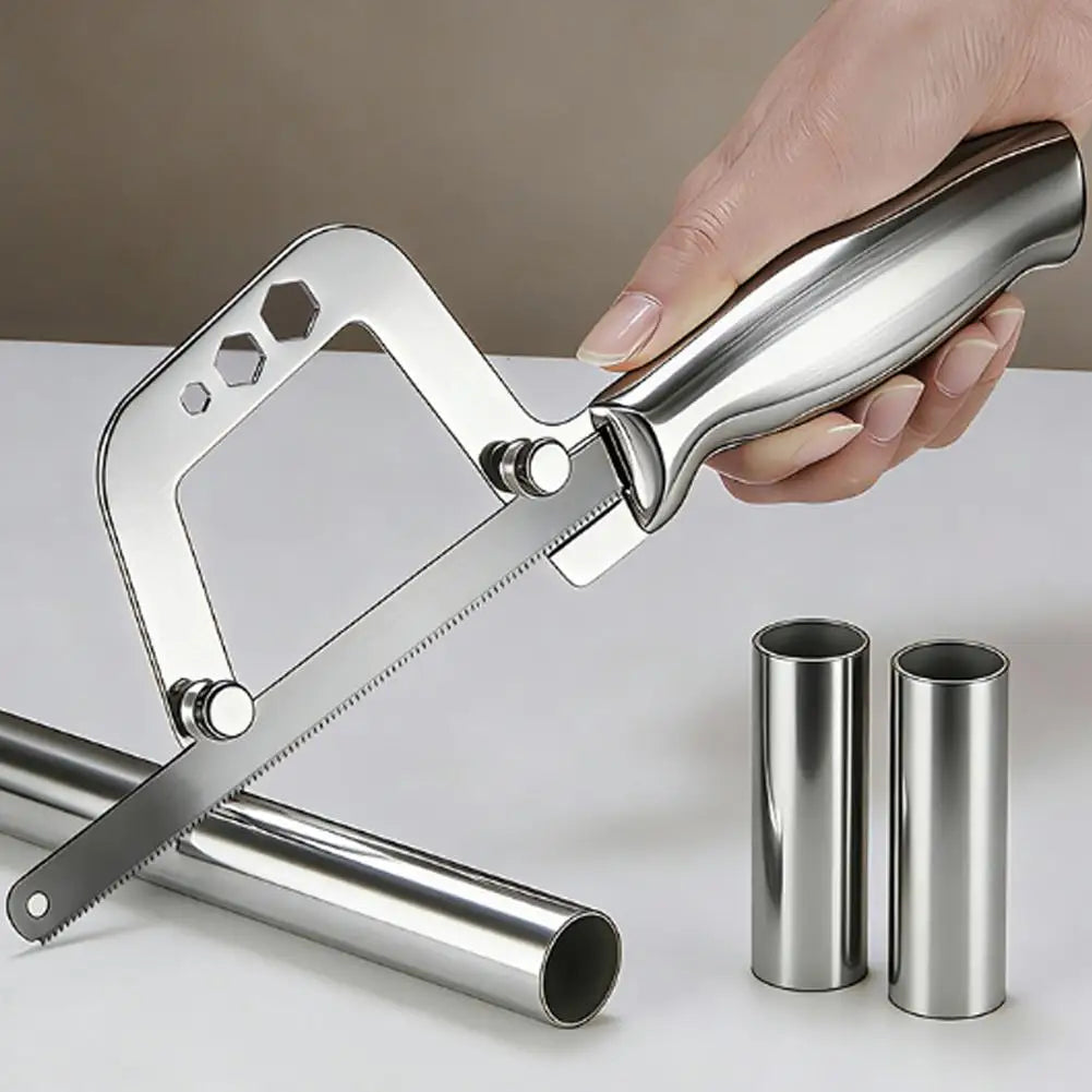 Mini Hacksaw Stainless Steel Frame Small Hacksaw Household DIY Small Handheld Saw Hand Saw For Wood / Plastic / Metal Cutting