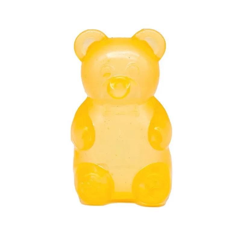 8cm NeeDoh Cute Gummy Bear Sensory Squeeze Toy with Jelly-like Filling Slow Rebound Stress Relief Toy To Alleviate Anxiety**