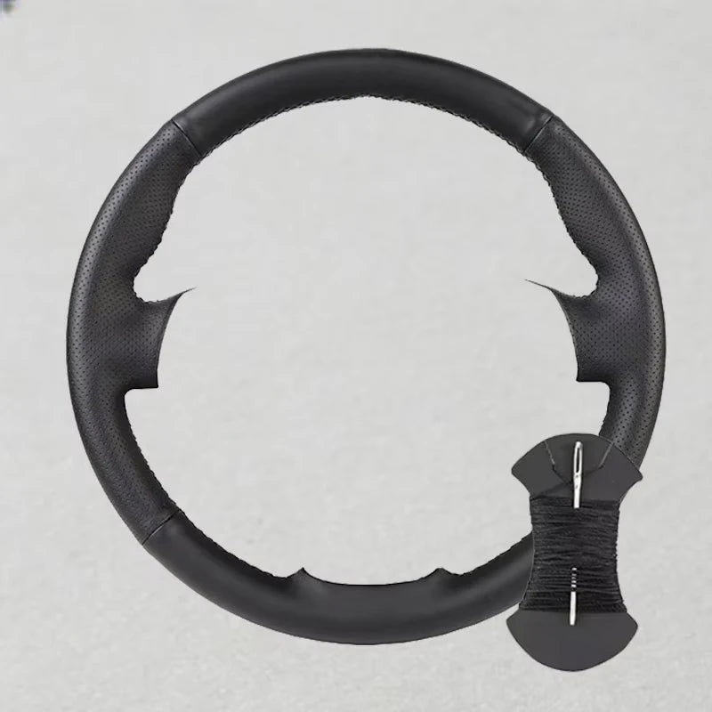 Custom Suede Leather Car Steering Wheel Cover BMW M Sport F30 F31 F34 F10 F11 F07 X1 X2 X3 F20 F21 F25 F32 F33 F36 F39 F48