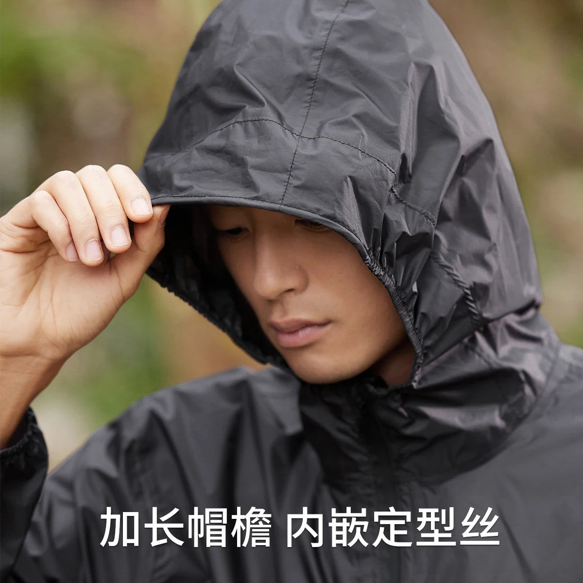 Naturehike 15D Nylon Split Raincoat Lightweight Portable Rainproof Hiking Fishing Cycling Motorcycle Jacket Pants Set Mackintosh
