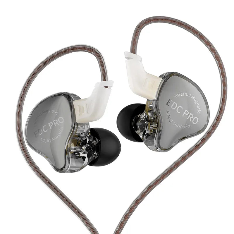 KZ EDC Pro Headset Dynamic In-Ear Monitor HiFi Wired Headphone Bass Stereo Game Music Earbuds Sports Noise Reduction Earphon edx