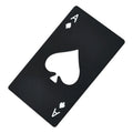Portable Spades Bottle Opener Poker Shaped Wine Beer Black Peach A Playing Cards A Bottle Opener Hot  Stainless Steel Home Tools
