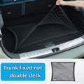 For Infiniti QX60 trunk net pocket double-layer nylon luggage storage pocket 2014-2025 car interior accessories