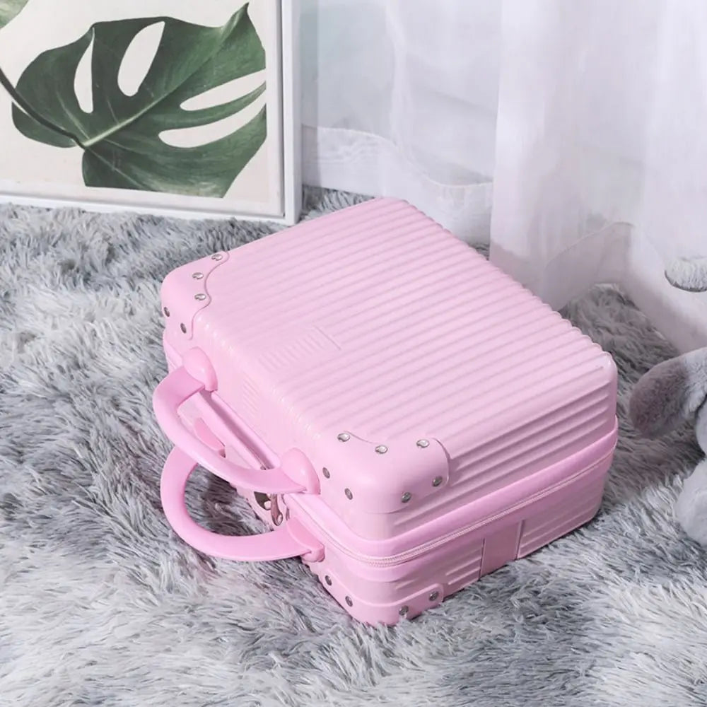 14 Inches Short Trip High Quality Make Up Travel Bags Women Suitcases Luggage Mini Suitcase