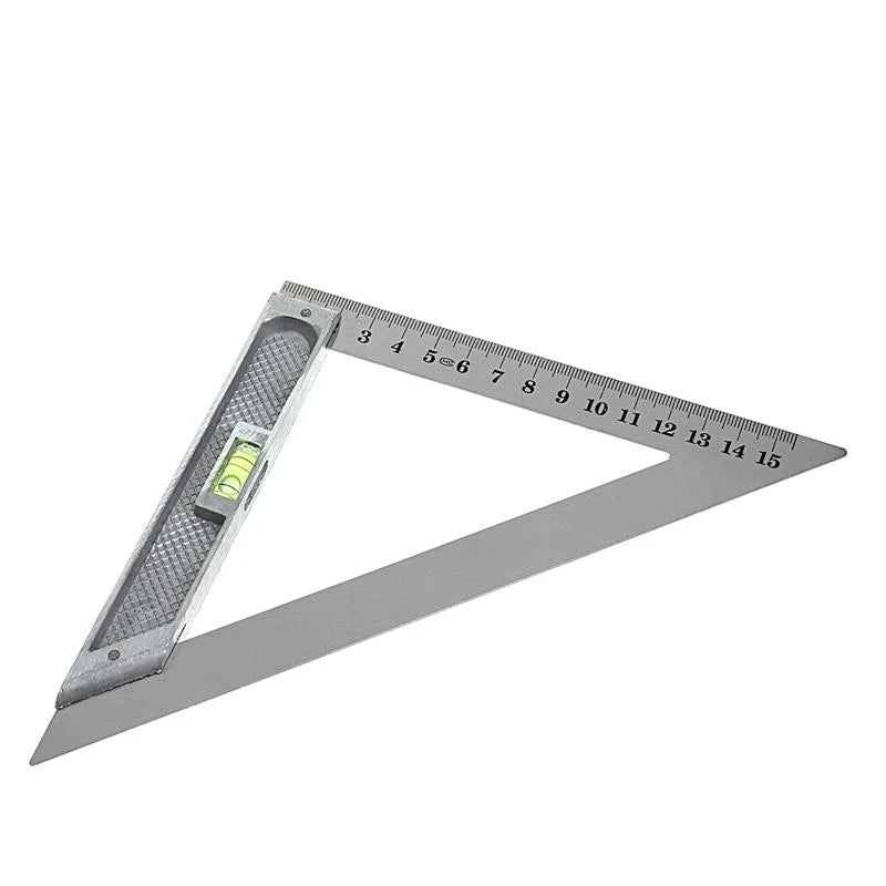 150mm for Triangle Ruler 90° Alloy with Bead Horizontal Woodworking Measuring T best sale