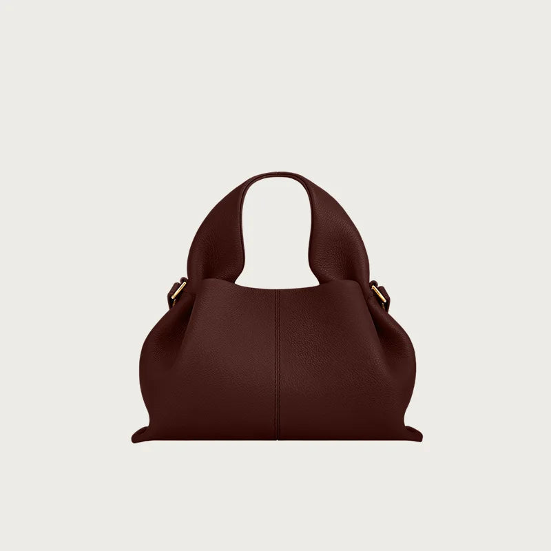 2026 New Cloud Dumpling Bag Unique Design Light Luxury Crossbody Top Handle Shoulder Bag Versatile Work Evening Handbag