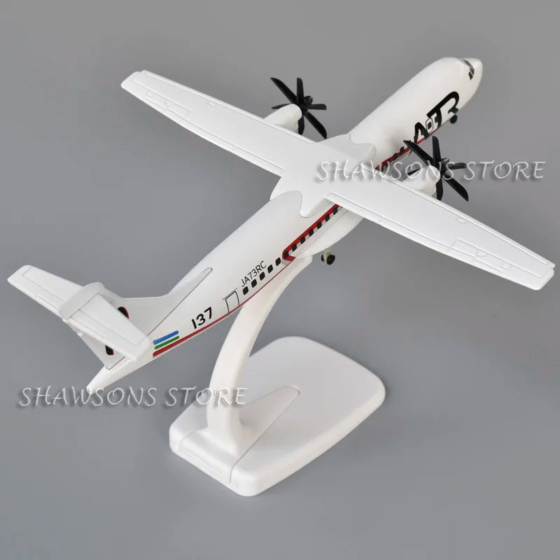 1:140 Diecast Metal Model Plane Toy ATR-72 Original Version Miniature Replica Collectible