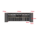 Multi-Purpose Workshop Garage Storage for Heavy-Duty Workbenches, Modular Workstations, and Workshop Tool Cabinets