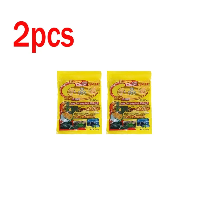 1-5pcs Car Cleaning Gel Reusable Keyboard Cleaner Gel Automobile Air Vent Dust Removal Gel Multiuse Dirt Cleaner Slime Auto