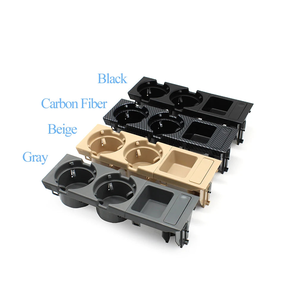 Car Front Center Console Drink Water Cup Holder Storage Tray Box For BMW 3 Series E46 1998-2006 323i 318i 320i 51168217953