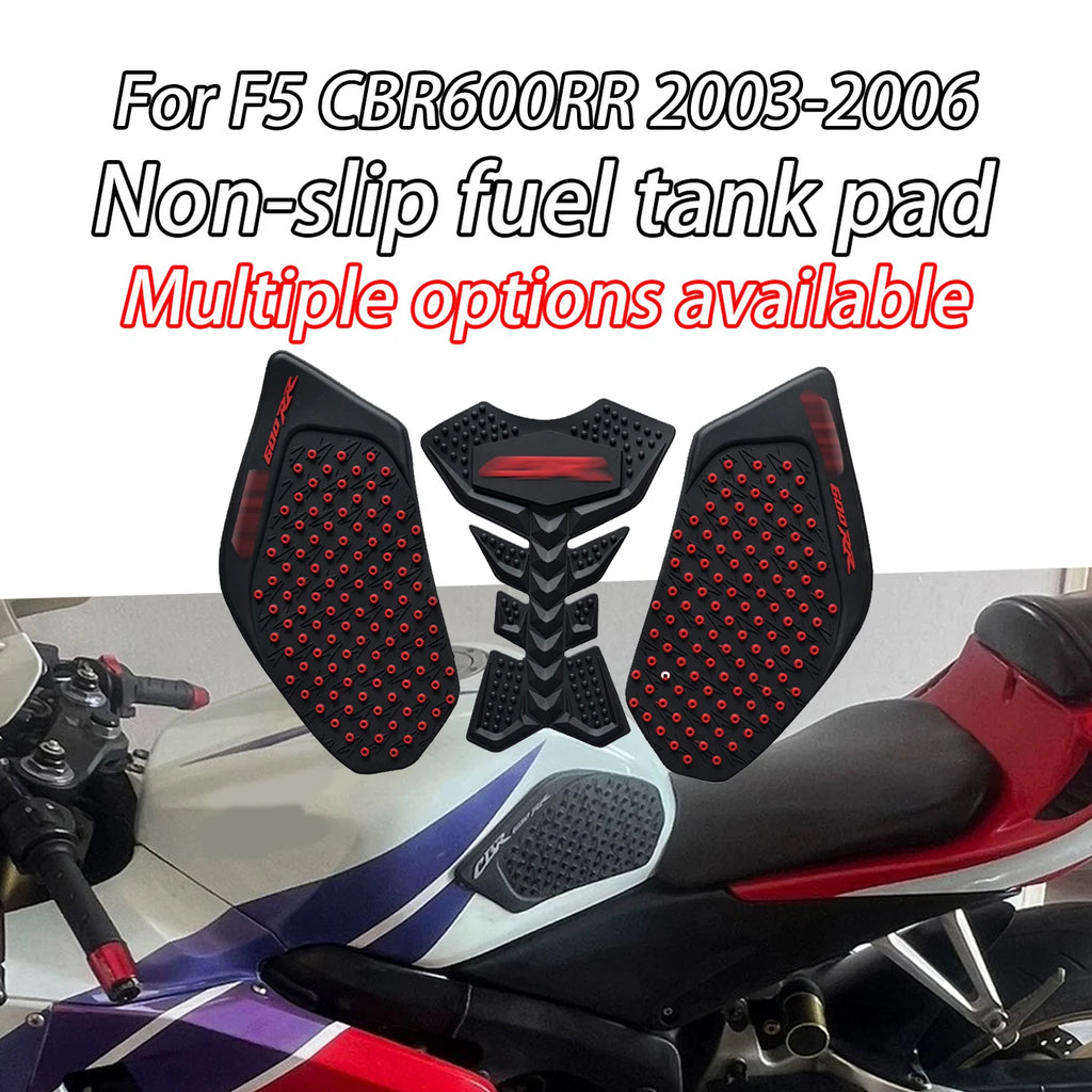 For Honda F5 CBR600RR CBR 600RR 2003-2006Motorcycle Stickers Rubber Anti-Slip Pad Tank Pad Knee Pad Fuel Tank Protective Sticker