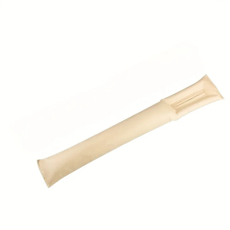 PU Leather Car Seat Gap Filler Side Leak-Proof Strip,Seat Gap Anti-Drop Durable Interior Product,Universal Soft Protective Strip