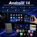 Android 14 CarPlay AI Box Wireless CarPlay Android Auto Adapter Plug and Play Supports Netflix YouTube Twitter IPTV Toyota VW Ki