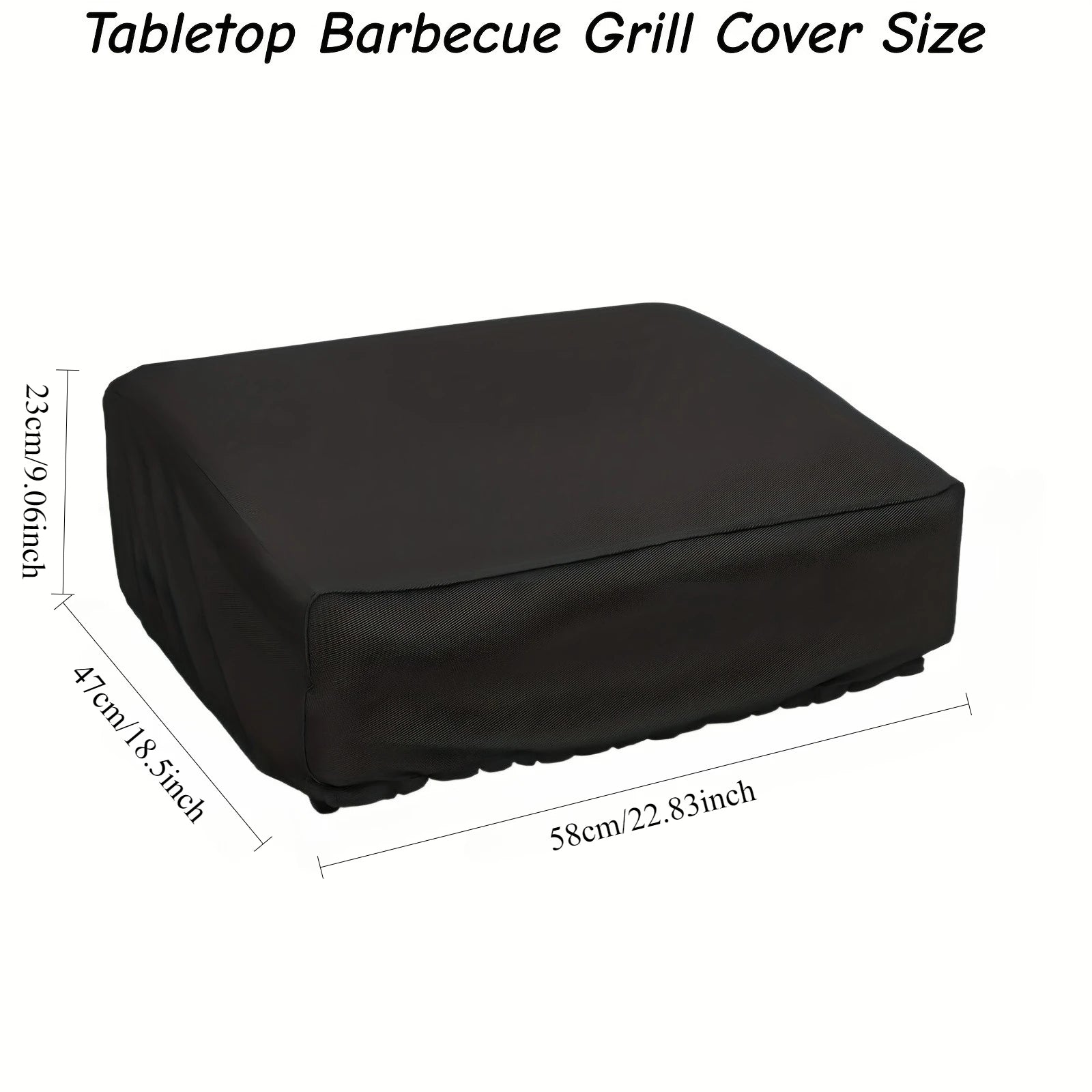 Waterproof Tabletop Griddle Cover All Weather Outdoor BBQ Protector For Flat Top Gas Pellet Smoker
