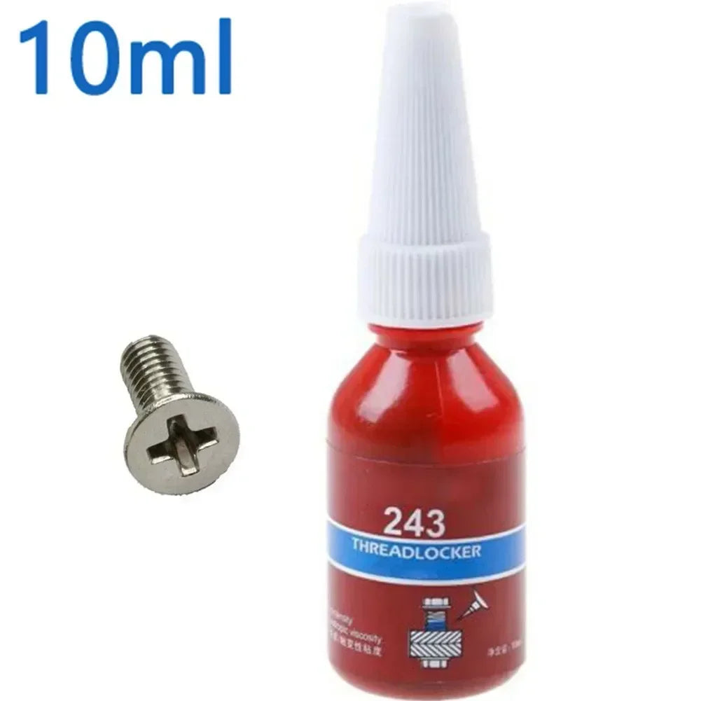 10ml Threadlocker 222/242/243/262/263/271/277/290 Fluorescence Anaerobic Curing Adhesive For Watch Screw Motorcycle Brake Engine
