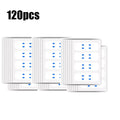 40/120PCS V-Shape Face Wrinkle Sagging Skin Adhesive Tape Lifting Face Stickers Invisible Transparent Thin Face Patche Lift Tool