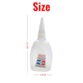 502 Instant Dry Cyanoacrylate Adhesive Strong Adhesive Office Supplies Quick Bond Leather Glass Metal Fast Glue