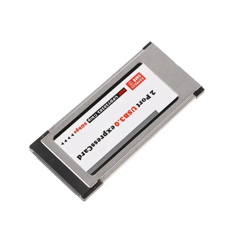 Pci-E Pci Express To Usb 3.0 2 Port 34 Mm Expresscard Card Converter Adapter-FS