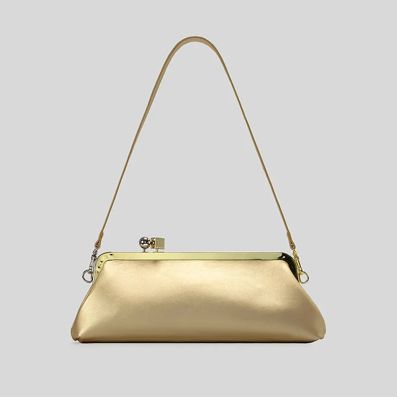 Fashion Long Clutch Bag for Women Luxury Designer Women Shoulder Bags Elegant Party Purses Trend Underarm Bag 2026