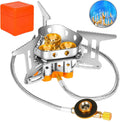 9900W Big Power Camping Gas Stove Portable Outdoor Windproof Stove Camping Picnic Survive Burner Foldable Hiking Gas Stove
