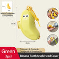 Banana Cover for Toothbrush Compact and Convenient Toothbrush Protector Travel Toothbrush Toothpaste Storage Box LXYJSN06