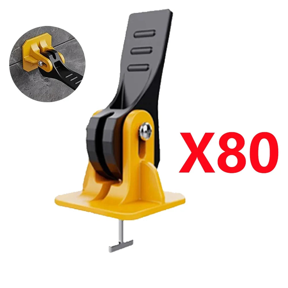 5-450pcs Floor Tile Leveling System Clips Construction Tools Tile Leveler Adjuster Locator Spacers Set for Porcelain Tile Wall