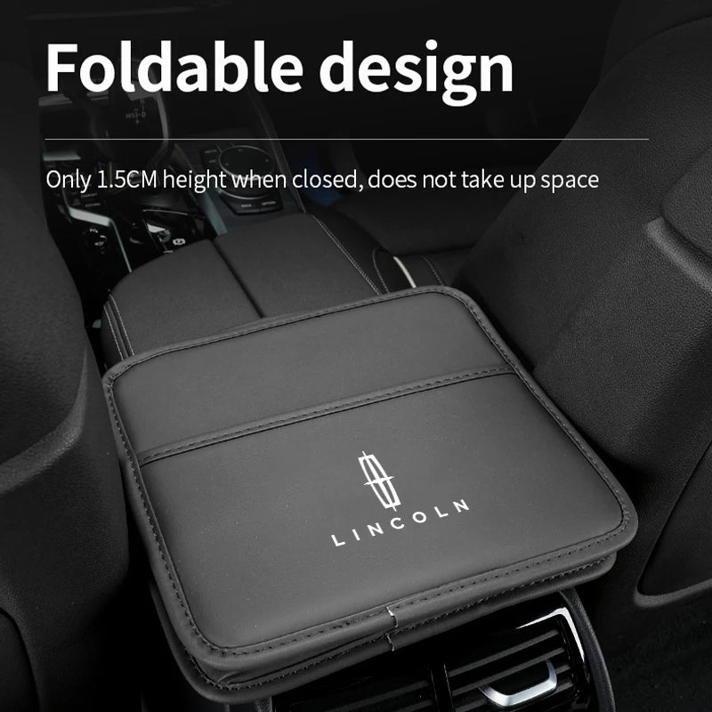 Car Seat Storage Bag Chair Back Water Cup Tissue Storage Box For Lincoln Mondeo MKC MKZ MKX MKT Aviator Navigator