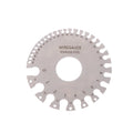 0-36 Round AWG SWG Wire Gauge Thickness Ruler Gauge Diameter Stainless Steel Measurer Tool Welding Inspection Wire Gauge
