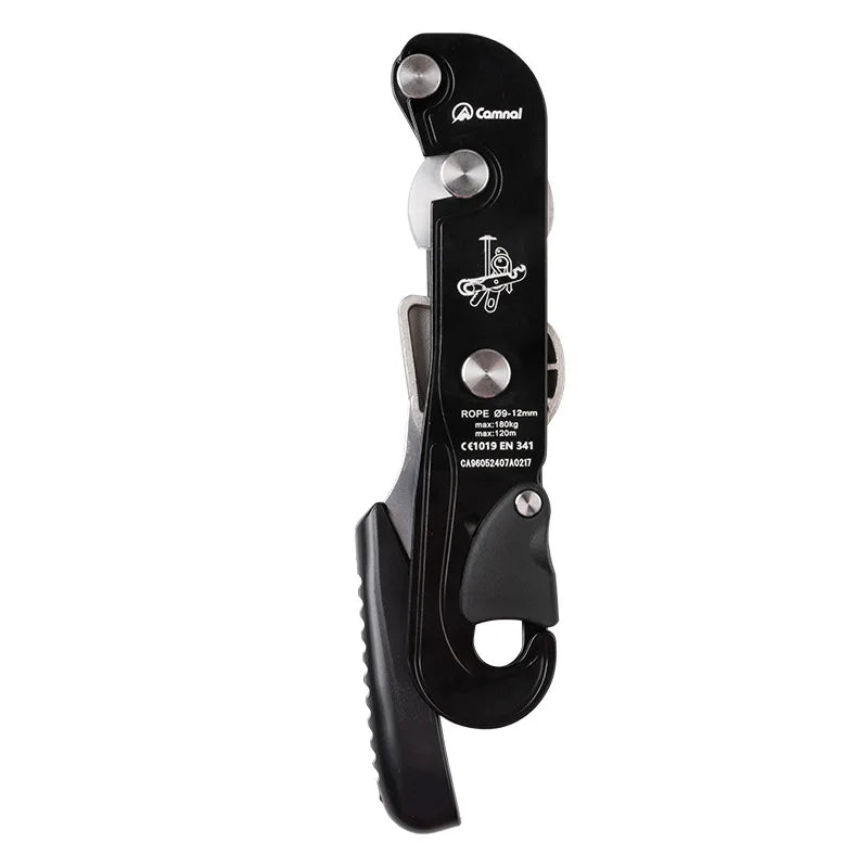 1pcs Camnal Portable Aluminum Climbing Slow Stop 9-13mm Descender Rappelling Rock Climbing Fall Arrester Equipment