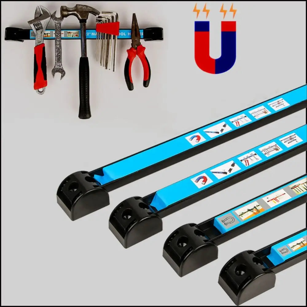 High Quality Heavy Duty Magnetic Tool Holder Space Saving Wall Mounted Wrench Holder Home Durable Organizer Rack