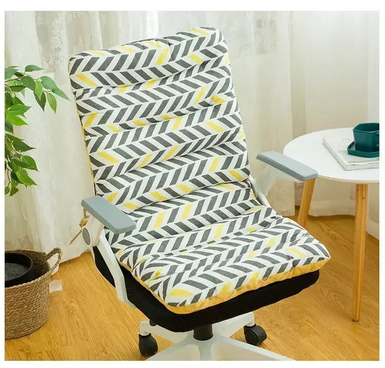 Thicken Soft Back Waist Pillow Student Stool Thickened Fart Cushion Home Garden Patio Lounger Hynde til siamesisk stol 샴 체어 쿠션
