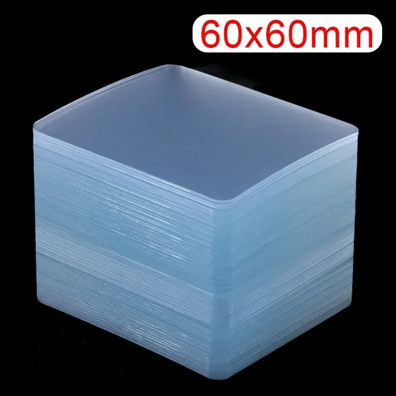 6x6cm Super Strong Double Sided Adhesive Tape Transparent Square Nano Wall Stickers Patch for Home Seamless Waterproof Tapes