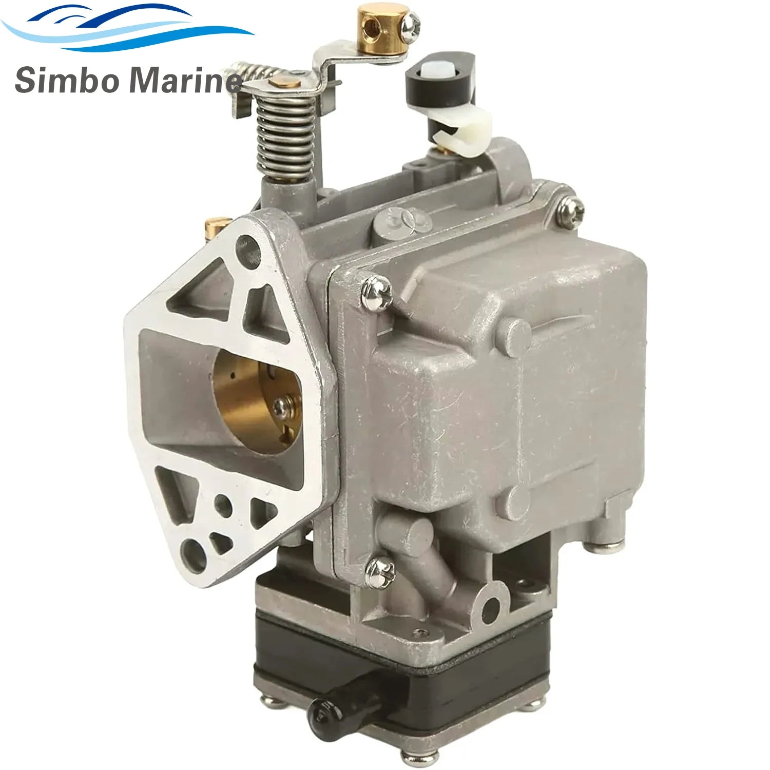6B4-14301-00 6B4-14301-01 Carburetor Assy Compatible with Yamaha 2 Stroke 9.9HP 15HP Carb Outboard Motor