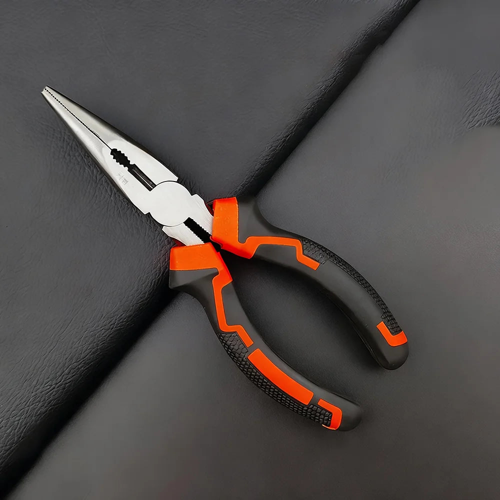Wire Pliers，Sharp Large Opening Diagonal Pliers Needle Nose Pliers，for Cutting，Twisting and Clamping MetalWires Tools