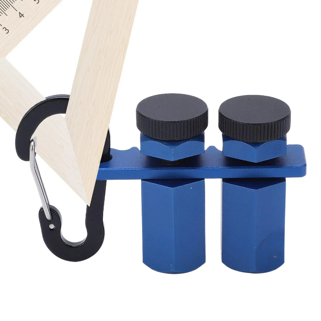 Stair Gauge for Speed Square Aluminum Alloy Precision Carpenter Jig Circular Saw Guide Tall Stair Gauges for Carpentry